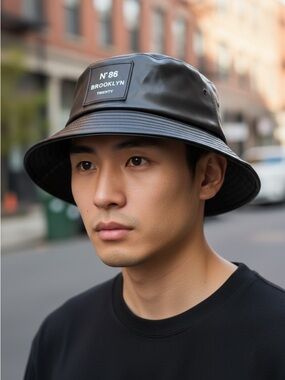 Twenty Black Bucket Hat like new